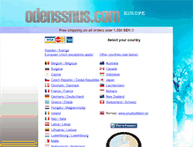 Tablet Screenshot of odenssnus.com